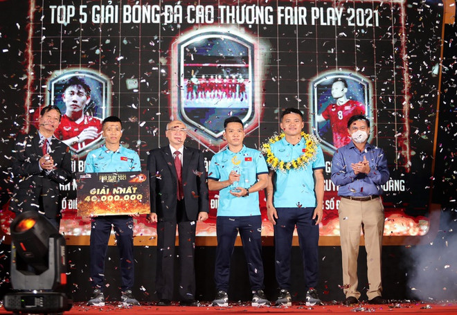 越南五人制足球队荣获 2021 年公平竞赛奖 ảnh 1 越南五人制足球队荣获 2021 年公平竞赛奖 ảnh 1