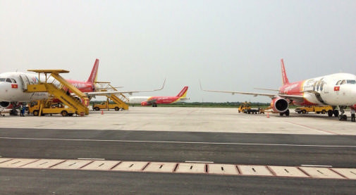 海防市吉碑国际航空港竣工通航 越捷航空公司开通海防市至富国等三条航线 ảnh 5 海防市吉碑国际航空港竣工通航 越捷航空公司开通海防市至富国等三条航线 ảnh 5