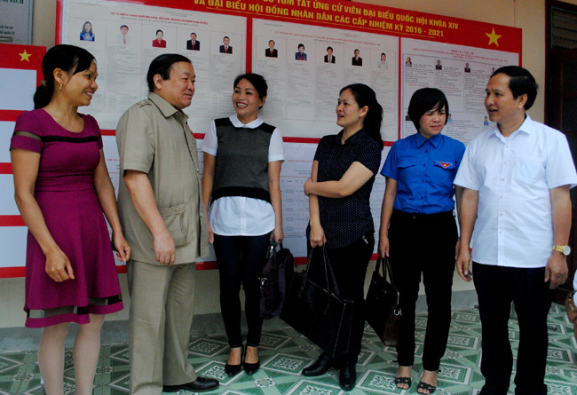 选举日临近：越南最北端地区选民对选举日充满期待 ảnh 1