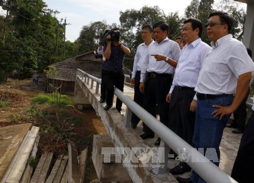 越南政府副总理王廷惠在后江省调研 ảnh 2 越南政府副总理王廷惠在后江省调研 ảnh 2