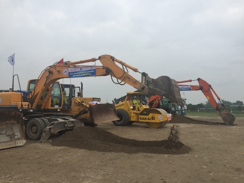 河内最大内陆港正式动工兴建 ảnh 1 河内最大内陆港正式动工兴建 ảnh 1