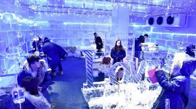 夏天来冰室咖啡屋体验河内寒冷冬天的感觉 ảnh 1 夏天来冰室咖啡屋体验河内寒冷冬天的感觉 ảnh 1