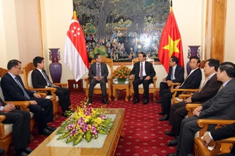 越南公安部与新加坡内政部推动务实合作 ảnh 1