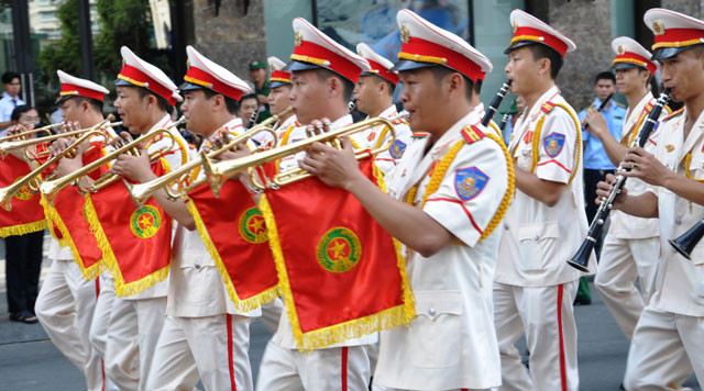 第20届世界警察音乐会在胡志明市热闹登场 ảnh 1 第20届世界警察音乐会在胡志明市热闹登场 ảnh 1
