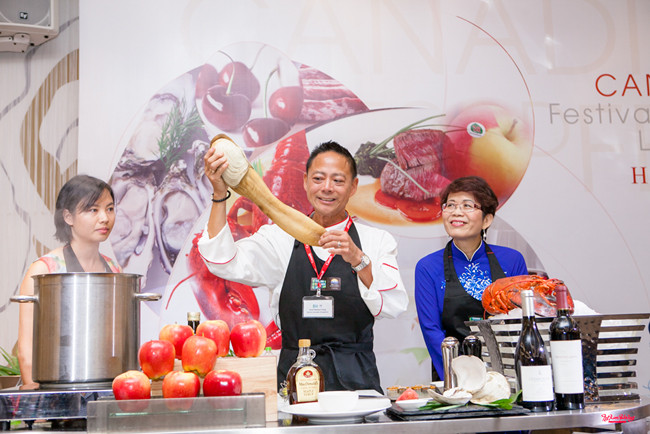 2015年加拿大美食节亮相胡志明市 ảnh 1 2015年加拿大美食节亮相胡志明市 ảnh 1