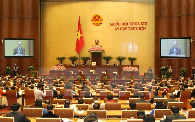 越南第十三届国会第十次会议发表第十六号公报 ảnh 1 越南第十三届国会第十次会议发表第十六号公报 ảnh 1