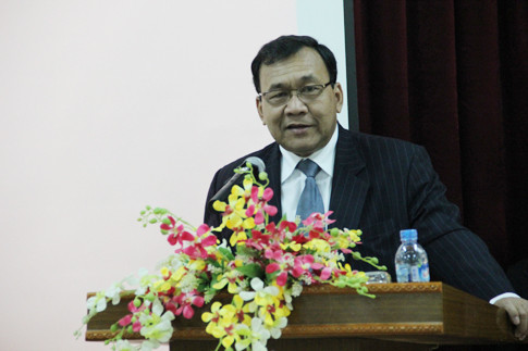 柬埔寨王国国庆62周年纪念典礼在河内市举行 ảnh 1 柬埔寨王国国庆62周年纪念典礼在河内市举行 ảnh 1