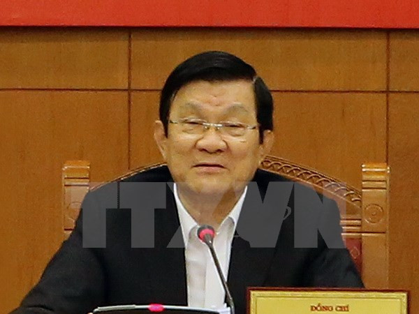 越南国家主席张晋创出席亚太经合组织第二十三次领导人非正式会议 ảnh 1 越南国家主席张晋创出席亚太经合组织第二十三次领导人非正式会议 ảnh 1