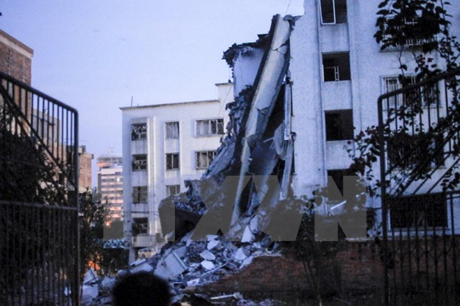 中国广西柳城发生连环邮包爆炸 泰国加强中国大使馆周边安保措施 ảnh 1 中国广西柳城发生连环邮包爆炸 泰国加强中国大使馆周边安保措施 ảnh 1