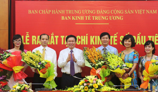 越共中央经济部《经济杂志》正式创刊发行 ảnh 1 越共中央经济部《经济杂志》正式创刊发行 ảnh 1
