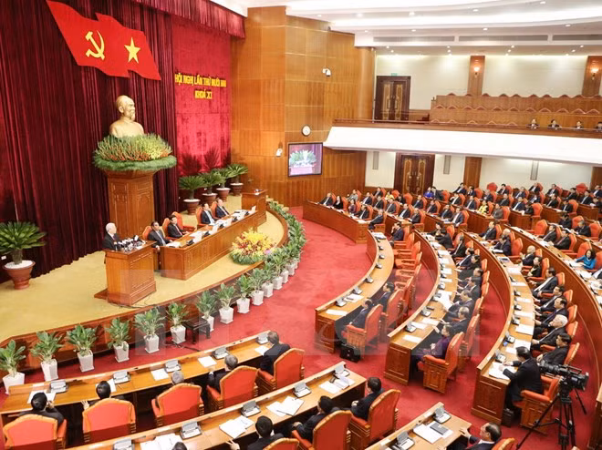 越共十一届十二中全会第四天新闻公报 ảnh 1