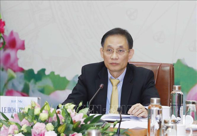 越南共产党与德国社会民主党座谈在线举行 ảnh 1