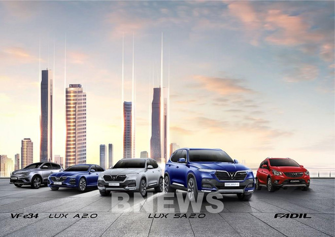 VinFast的2021年汽车销量增长 21%以上 ảnh 1 VinFast的2021年汽车销量增长 21%以上 ảnh 1