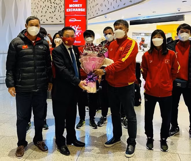 越南女足抵达印度 正式开启女足亚洲杯之旅 ảnh 1 越南女足抵达印度 正式开启女足亚洲杯之旅 ảnh 1