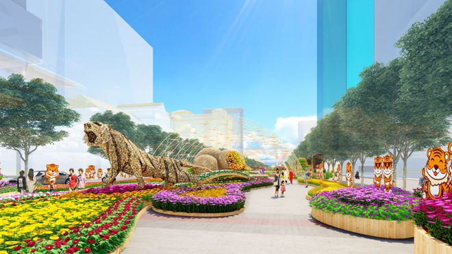胡志明市春游景点做好迎接壬寅年春节准备工作 ảnh 2 胡志明市春游景点做好迎接壬寅年春节准备工作 ảnh 2