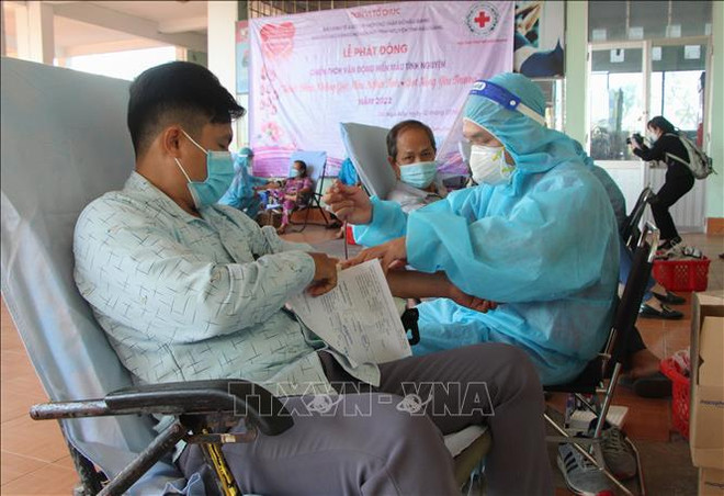 后江省启动春节无偿献血活动 ảnh 1