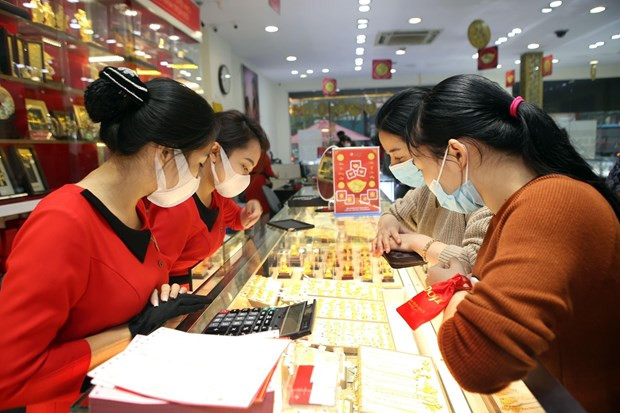 1月12日上午越南国内黄金价格超过6170万越盾 ảnh 1 1月12日上午越南国内黄金价格超过6170万越盾 ảnh 1
