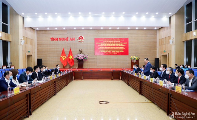 香港歌尔集团对乂安省的一个投资项目追加投资4亿美元 ảnh 1 香港歌尔集团对乂安省的一个投资项目追加投资4亿美元 ảnh 1