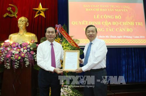 公安部长苏林被任命为西原地区指导委员会主任 ảnh 1 公安部长苏林被任命为西原地区指导委员会主任 ảnh 1