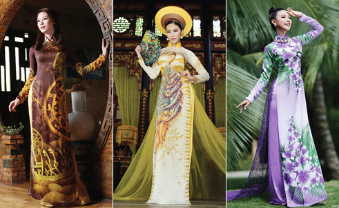 越南奥黛在英国大放异彩 ảnh 1 越南奥黛在英国大放异彩 ảnh 1