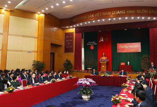 王廷惠:国家银库努力当好财政部和政府的参谋助手 ảnh 1 王廷惠:国家银库努力当好财政部和政府的参谋助手 ảnh 1