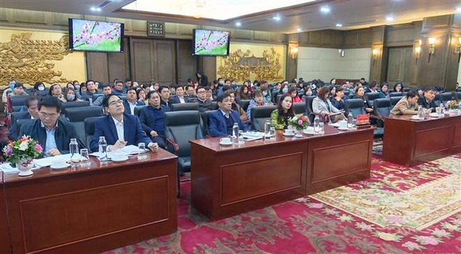 海防市同中资企业就新型冠状病毒感染的肺炎疫情防控工作召开紧急会议 ảnh 1 海防市同中资企业就新型冠状病毒感染的肺炎疫情防控工作召开紧急会议 ảnh 1