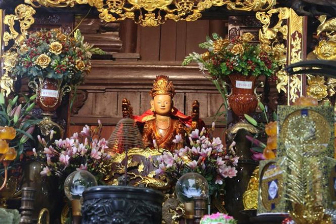 欧姬母塑像被列入国宝名录 ảnh 1