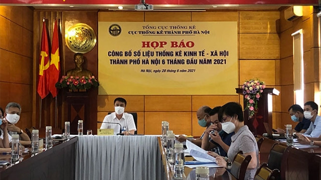 2021年前6个月河内市地区生产总值增长5.91% ảnh 1 2021年前6个月河内市地区生产总值增长5.91% ảnh 1