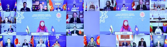 东盟地区论坛高官会:将防疫和疫情后复苏合作放在优先地位 ảnh 2 东盟地区论坛高官会:将防疫和疫情后复苏合作放在优先地位 ảnh 2