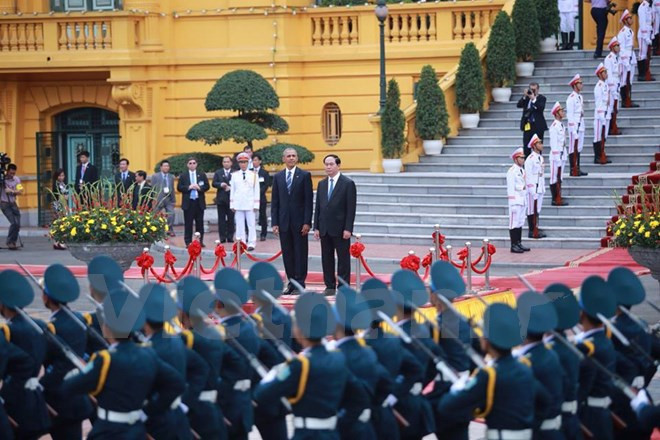 社论:越美推动全面伙伴关系继续务实、有效且可持续发展 ảnh 1 社论:越美推动全面伙伴关系继续务实、有效且可持续发展 ảnh 1