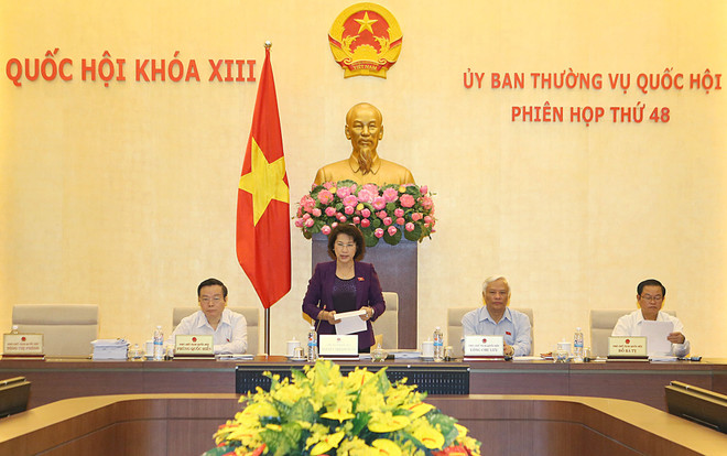 越南第十三届国会常委会第四十八次会议在河内召开 ảnh 1