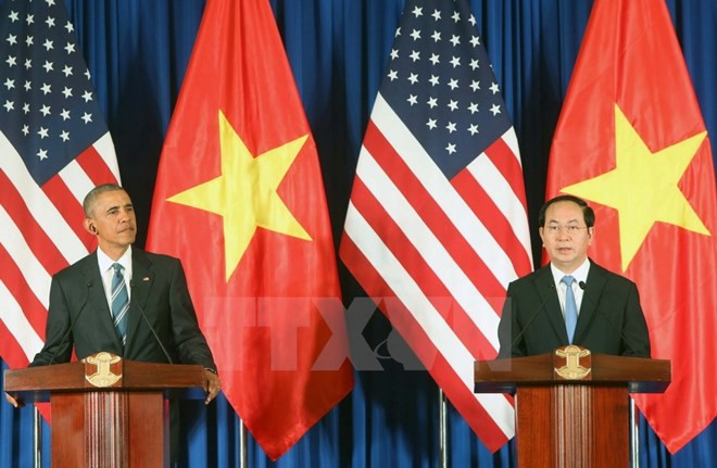 越美发表联合声明 ảnh 1 越美发表联合声明 ảnh 1