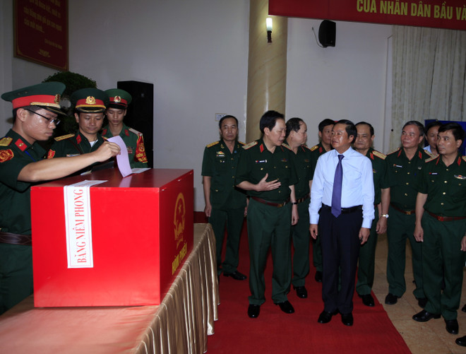 政府副总理张和平等领导检查各地选举工作 ảnh 4 政府副总理张和平等领导检查各地选举工作 ảnh 4