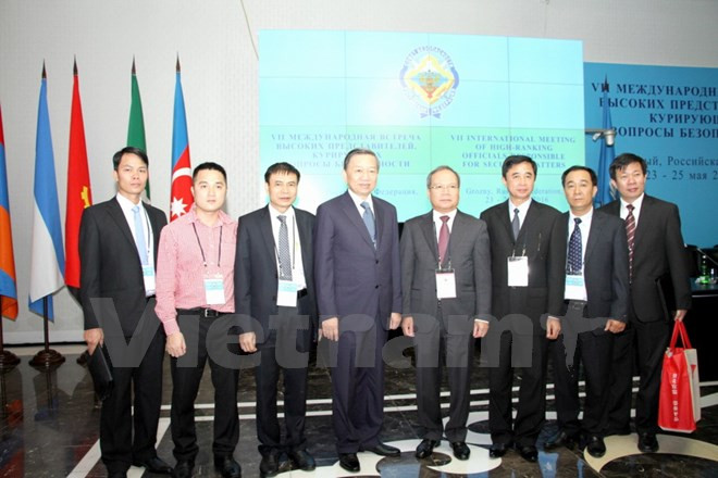 越南公安部长苏林上将出席第七届安全事务高级代表国际会议 ảnh 1 越南公安部长苏林上将出席第七届安全事务高级代表国际会议 ảnh 1