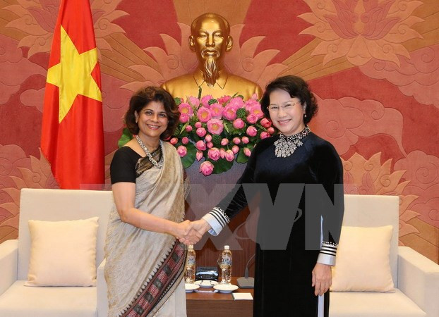 越南国会主席阮氏金银会见联合国常驻越南协调员普拉蒂巴·梅塔 ảnh 1 越南国会主席阮氏金银会见联合国常驻越南协调员普拉蒂巴·梅塔 ảnh 1