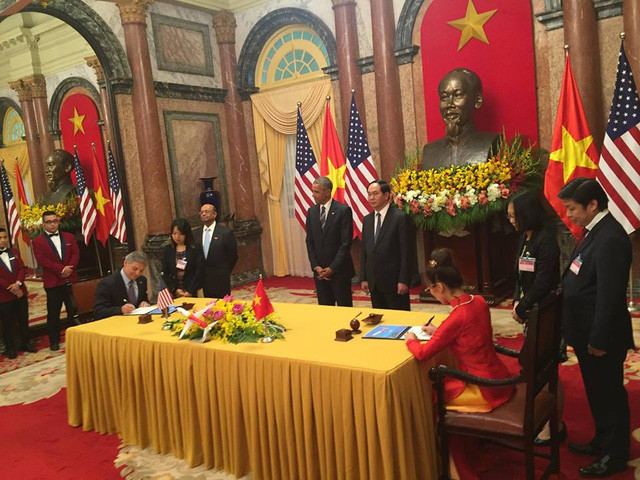 越捷航空与美国波音签订100架波音737MAX200飞机购买合同 ảnh 1 越捷航空与美国波音签订100架波音737MAX200飞机购买合同 ảnh 1