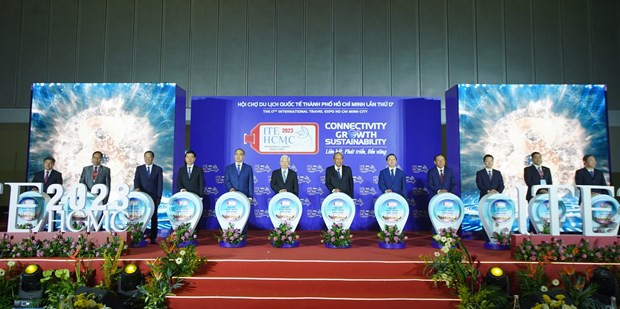 2023年第十七届胡志明市国际旅游博览会吸引国内外3500名专家参加 ảnh 1 2023年第十七届胡志明市国际旅游博览会吸引国内外3500名专家参加 ảnh 1