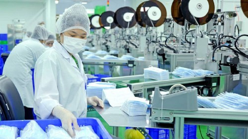 越南企业迎来向美国和欧洲出口口罩的机会 ảnh 1