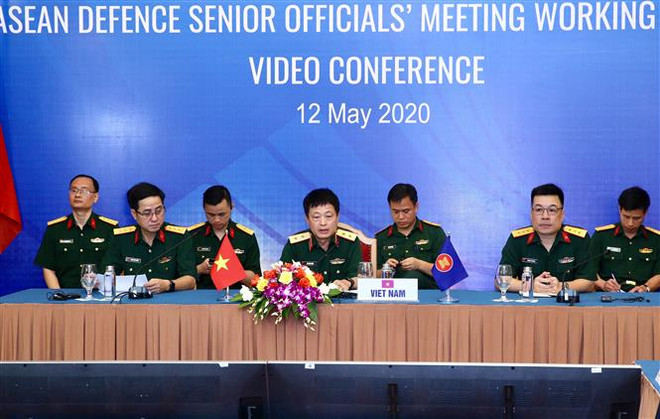 2020东盟轮值主席国年:东盟防务高官工作组视频会议在河内召开 ảnh 1 2020东盟轮值主席国年:东盟防务高官工作组视频会议在河内召开 ảnh 1