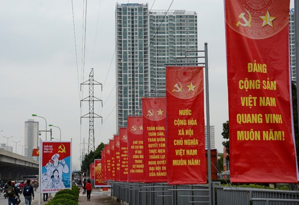 越南共产党第十二次代表大会召开在即 各项筹备工作就绪 ảnh 1 越南共产党第十二次代表大会召开在即 各项筹备工作就绪 ảnh 1