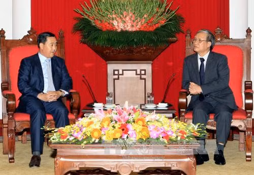 越南共产党和柬埔寨人民党加强合作 ảnh 1