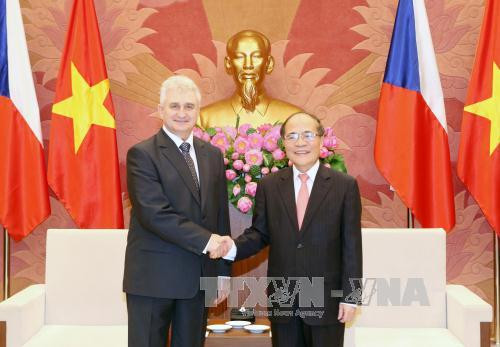 越南国会主席阮生雄与捷克参议院议长米兰·什捷赫举行会谈 ảnh 1 越南国会主席阮生雄与捷克参议院议长米兰·什捷赫举行会谈 ảnh 1