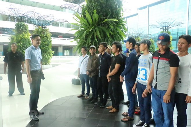 春节前众多越南渔民获印尼释放 ảnh 1 春节前众多越南渔民获印尼释放 ảnh 1