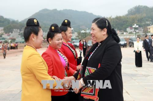 国会副主席丛氏放与山罗省人民共度春节 ảnh 1 国会副主席丛氏放与山罗省人民共度春节 ảnh 1