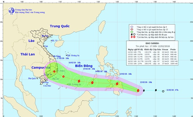 台风三巴即将来袭 各地主动做好台风防范工作 ảnh 1 台风三巴即将来袭 各地主动做好台风防范工作 ảnh 1