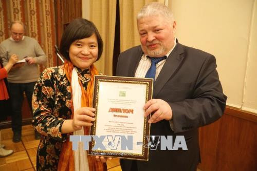越南女翻译家荣获俄罗斯文学翻译奖 ảnh 1