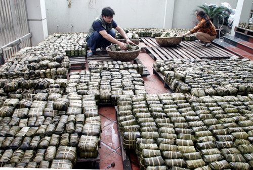 踏访争曲村了解其传统粽业 ảnh 1