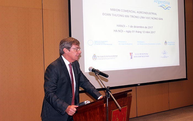 阿根廷驻越大使： 越南——一个成功国家的典范 ảnh 1
