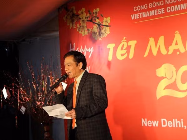 越南驻印度和荷兰大使馆举办多项新春迎新活动 ảnh 1