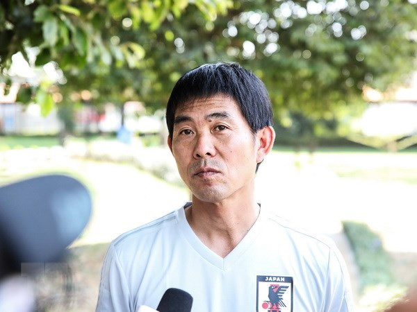 ASIAD 2018：日本男足教练：日本不一定会取胜越南 ảnh 1